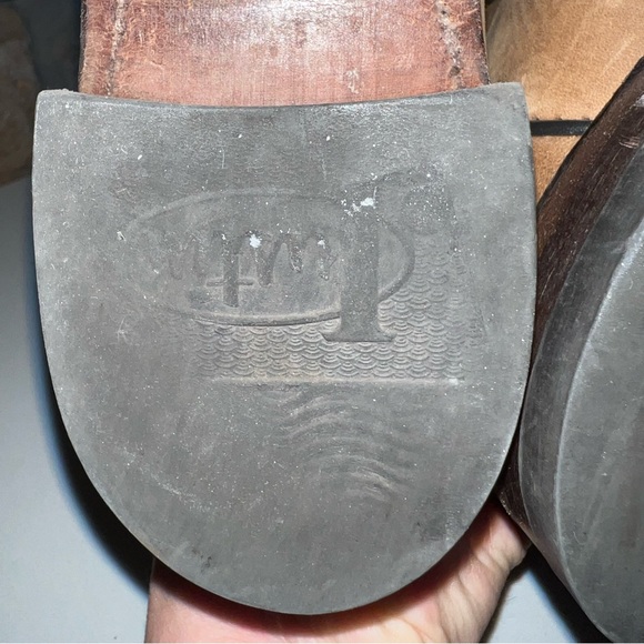 Justin Boots Stampede Round Toe Roper Boots Size 6.5 - Picture 12 of 13